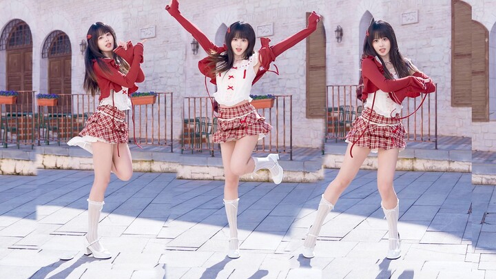 Encountering a beautiful dancing girl at the entrance of a cafe! Traveling in the Heart♥Xingchen ori