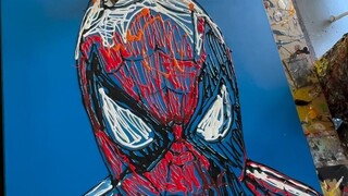 GABRIELE SERRINI - ABSTRACT SPIDERMAN