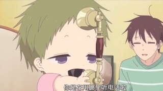 被话筒砸到脑门的虎太郎呆呆萌萌的，可爱死了！！！