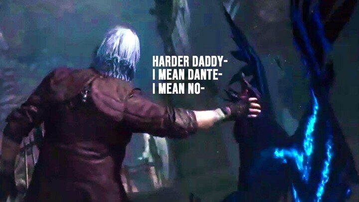 Dante throws Griffon so hard he fries into DMC 1