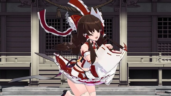 [MMD] Reimu Reimu ได้รับรางวัลตัวเองหลังจากได้รับ 100,000 เยน [ทดแทน]