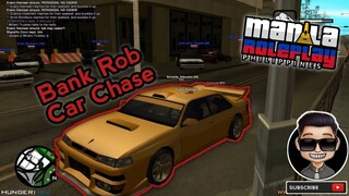 Bank Rob Car Chase sa Manila RolePlay! Kadaming Pulis! (Nahuli na kami?!) 😱