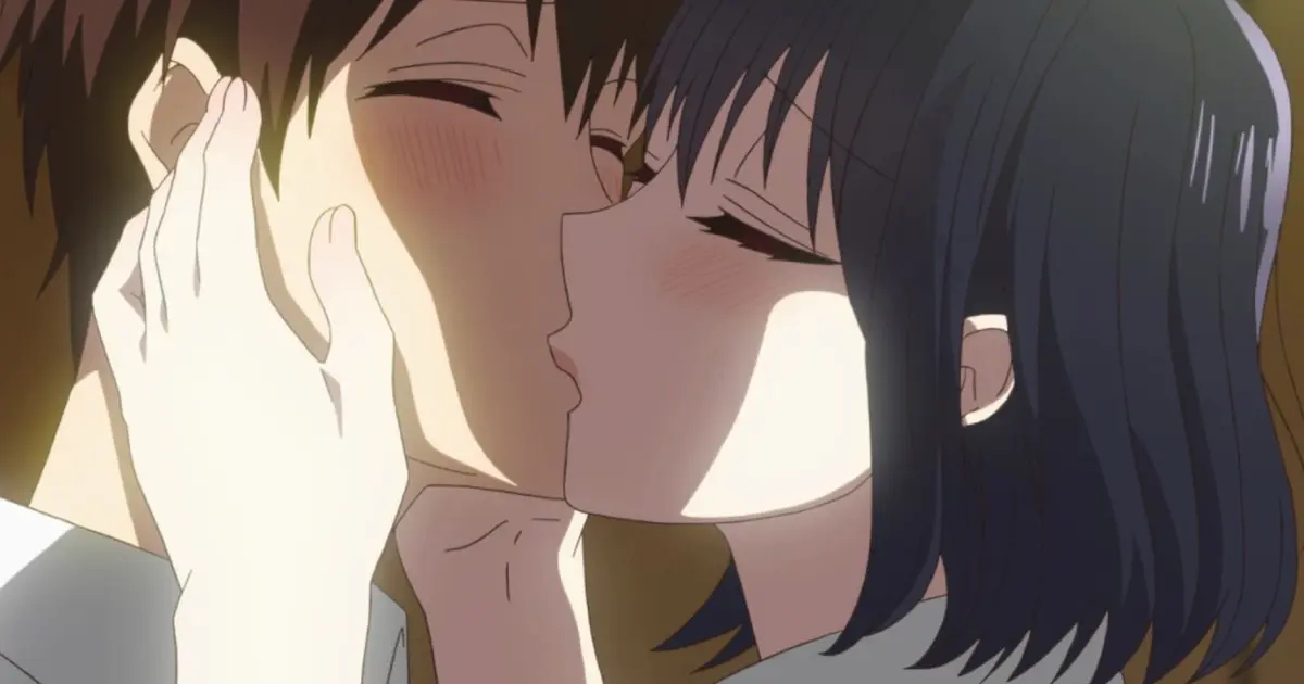 While the kiss is in progress! A collection of kiss scenes of one kiss, the  girl's heart explodes! ! - Bilibili