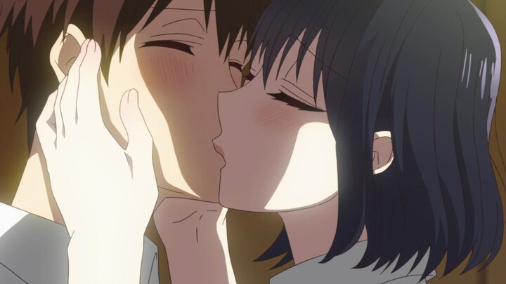 While the kiss is in progress! A collection of kiss scenes of one kiss, the girl's heart explodes! !