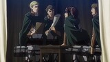 Hange and Erwin friendship/ interactions