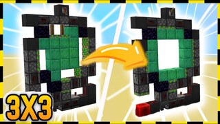 🛠️Minecraft Java: ¡Puerta 3x3 Automática! [1.20 | 1.21] +Tutorial