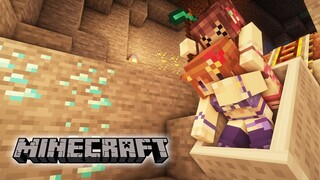 【Minecraft】SorAZ そらトレイン地上絵を完成させたい！【#あずきんち】