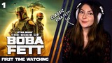 ITS FINALLY HERE!!! *Book of Boba Fett*! [Ep. 1] Reaction!