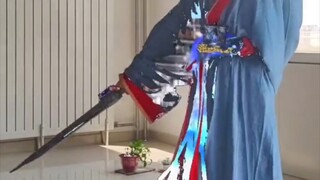 I swear to this water sword, the sword flower I dance will be the most beautiful [Kamen Rider Saber]