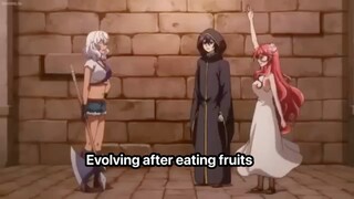 [Eng dub]Evolving after eating fruits