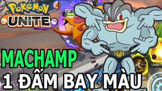 POKEMON UNITE LỰC SĨ MACHAMP 4 TAY 1 Đấm Bay Màu LIÊN QUÂN Top Game Android Ios Thành EJ