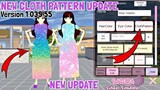 New Cloth Pattern Update In Sakura School Simulator | Gweyc Gaming
