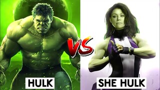 Hulk Vs She-Hulk Battle Comparison | Explained In Hindi | BNN Review