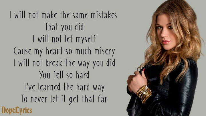 Because Of You - Kelly Clarkson (Lyrics)