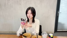 Gaeul (IVE/Eating/YouTube Live/2024.04.15)