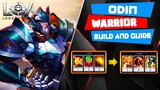 Odin Warrior Build And Guide - Legend Of Ace (LOA)
