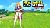 Top 15 Best High Graphic New Games 2023 Android & iOS (new OFFLINE games & new ONLINE games)