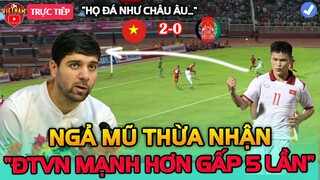 Thua 2-0, HLV Afghanistan Ngả Mũ Thừa Nhận Sức Mạnh ĐTVN Khiến Cả ĐNA Chấn Động