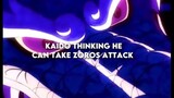 Zoro's Powerful attack