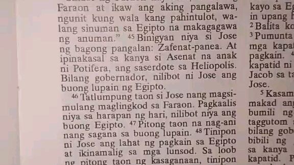 Pang Araw Araw na Talata Genesis 41:46-49