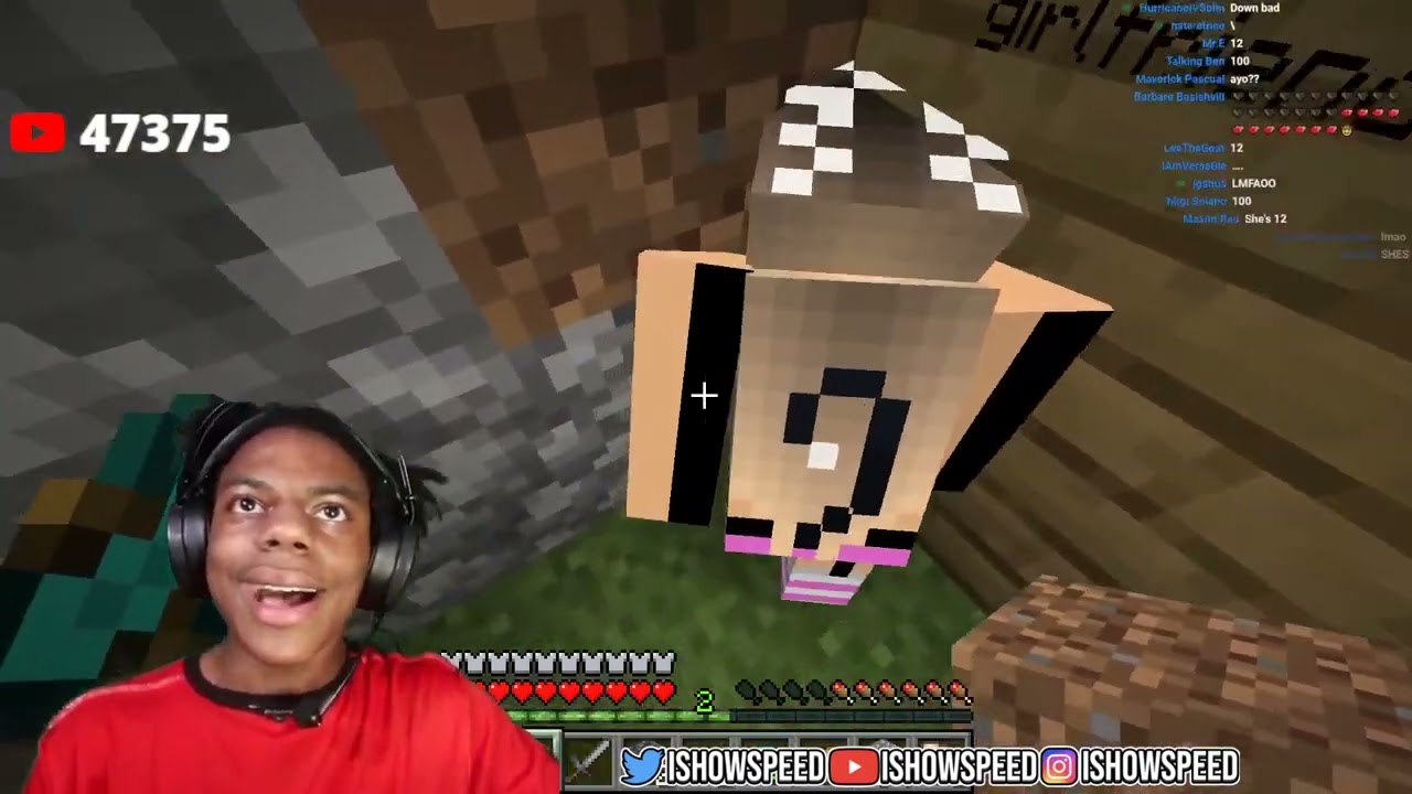 IShowSpeed Gets a Minecraft GIRLFRIEND - Bilibili