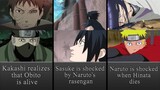 Moments in Which Naruto/Boruto Characters Were Shocked