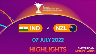 FIH Hockey Women's World Cup 2022: Game 23 - India vs New Zealand | #HWC2022