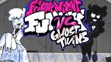 Friday Night Funkin' - VS Ghost Twins FULL WEEK + Cutscenes (FNF Mod_Hard_Echo_H