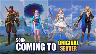 THE 4 REVAMPED HEROES COMING SOON IN ORIGINAL SERVER | MOBILE LEGENDS