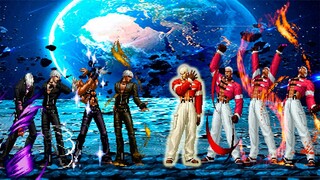 Kof Mugen Super K´Team Vs Super Yashiro Team