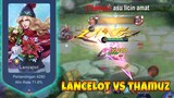 MANIAC !!! LANCELOT VS THAMUZ | LANCELOT FASTHAND | MLBB
