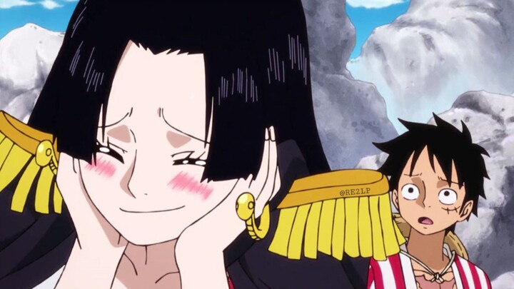 Luffy × Hancock 🥰😍