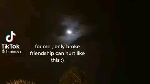 only broke friendship can hurt like this /guys this is my first video please like and follow