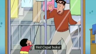 Crayon Shinchan - Aku Ingin Bermain Dengan Papa Dihari yang Dingin (Sub Indo)