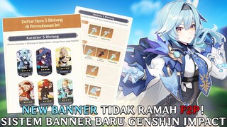 Jangan Kegocek! Sistem Banner Baru Tidak Ramah F2P! | Genshin Impact Indonesia