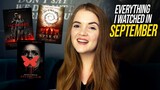 EVERYTHING I WATCHED IN SEPTEMBER | Spookyastronauts