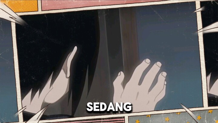 SASUKE NGUPING KETIKA ITACHI DIMARAHI AYAH NYA