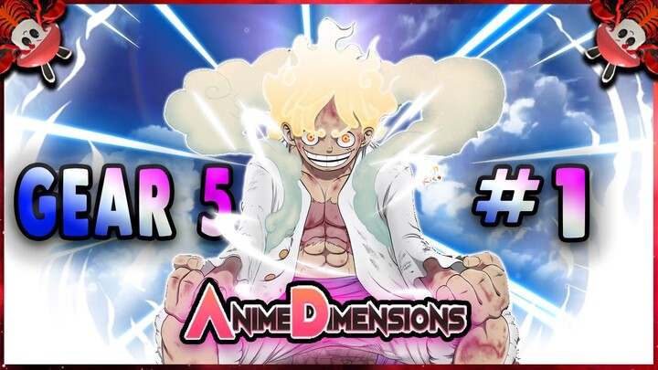 Showcase 🗲 NEW 5TH GEAR LUFFY AND ACCESSORY [🗲 GEAR 5] Anime Dimensions Simulator (Codes)