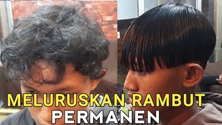 cara meluruskan rambut, keriting dan bergelombang bagian depan❗❗