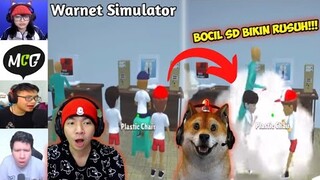 Reaksi Gamer Melihat Bocil SD Berantem Di Warnet | Warnet Simulator Indonesia