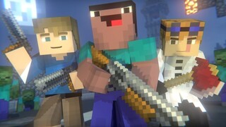 [BPS] The Walking Dead (animasi mini-game Minecraft Hypixel)