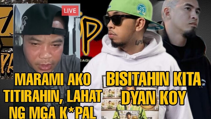 BADANG NAGPATAAS NG TF AT NAGBABANTA NA | LOONIE MAKIKIPAGCOLLAB KAY BNK | FLIPTOP | PSP