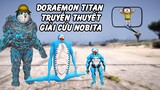 GTA 5 - Doraemon hóa thành các dạng Attack on Titan đi giải cứu thánh ngáo Nobita | GHTG