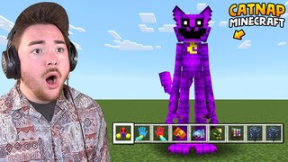 PLAYING THE CATNAP MINECRAFT MOD... (so amazing)