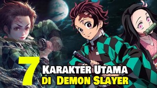 7 Karakter Utama di Anime Demon Slayer: Kimetsu no Yaiba