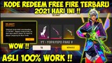 KODE REDEEM FREE FIRE HARI INI 12 SEPTEMBER 2021 BERHADIAH M1887 HAND OF HOPE & EMOTE ~ FREE FIRE