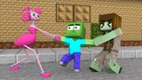 Monster School: Rich Mommy Long Legs or Poor Zombie Girl - Sad Story | Minecraft Animation