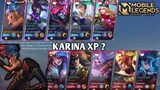 beginilah cara main Hero KARINA di XP LANE😈~Mobile Legends