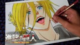 (speed drawing) Annie Leonhart from Attack On Titan