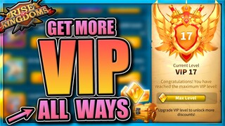 How to get VIP in Rise of Kingdoms (ROK)